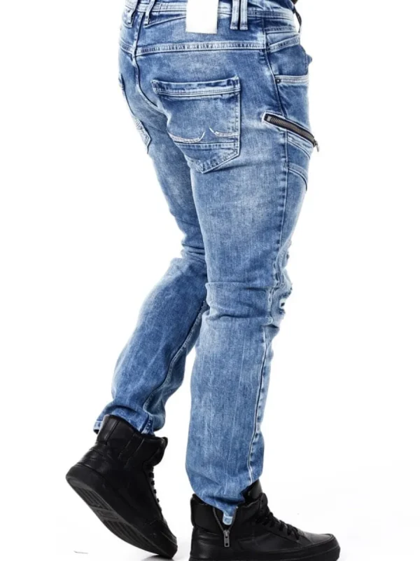 Mori Jeans - Mellemblå^Rusty Neal Sale
