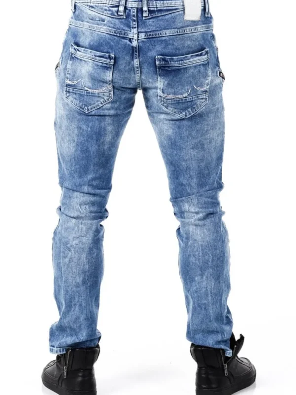 Mori Jeans - Mellemblå^Rusty Neal Sale