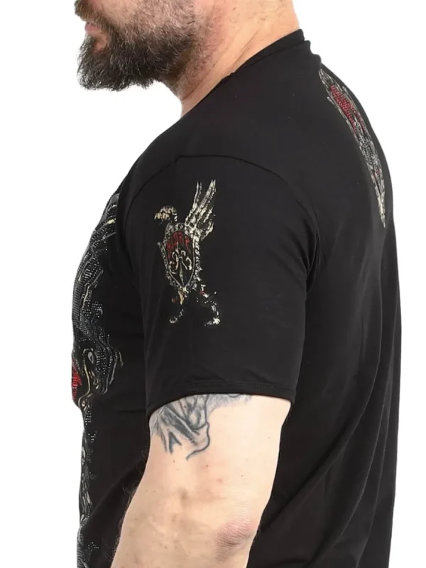 Nelix T-shirt - Sort/Guld^Kingz Online