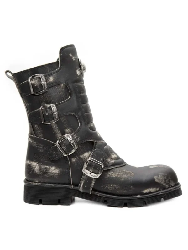 New Rock Boots - Dirty Black^New Rock Shoes Sale
