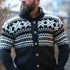 Nick Grizzly Cardigan - Mørkegrå^Carisma Fashion