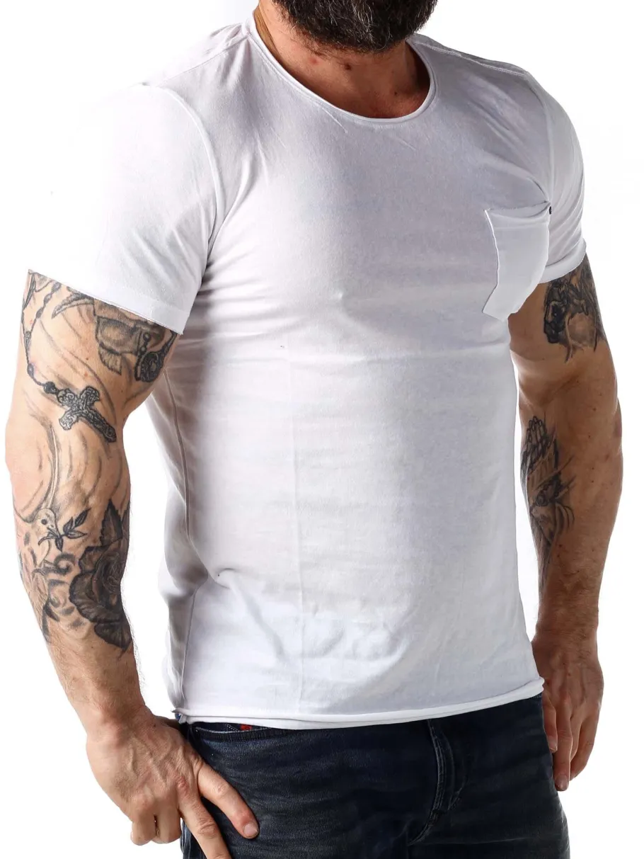 noel_blend_tshirt__hvid_1.webp Noel T-shirt - Hvid^Blend Clearance