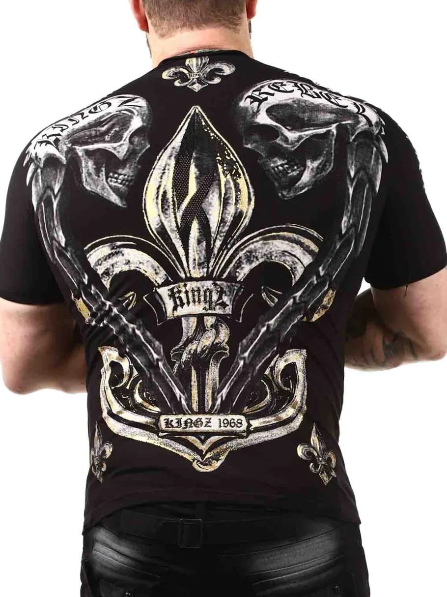 non_exieris_kingz_tshirt__10-1.webp Non Exieris T-shirt - Sort/Guld^Kingz New