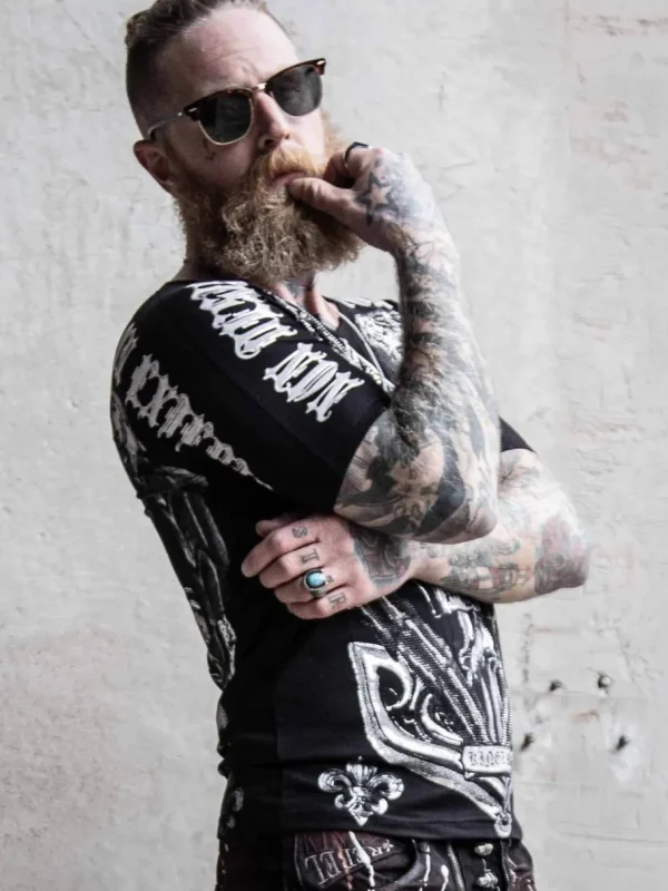 Non Exieris T-shirt - Sort/Sølv^Kingz Online