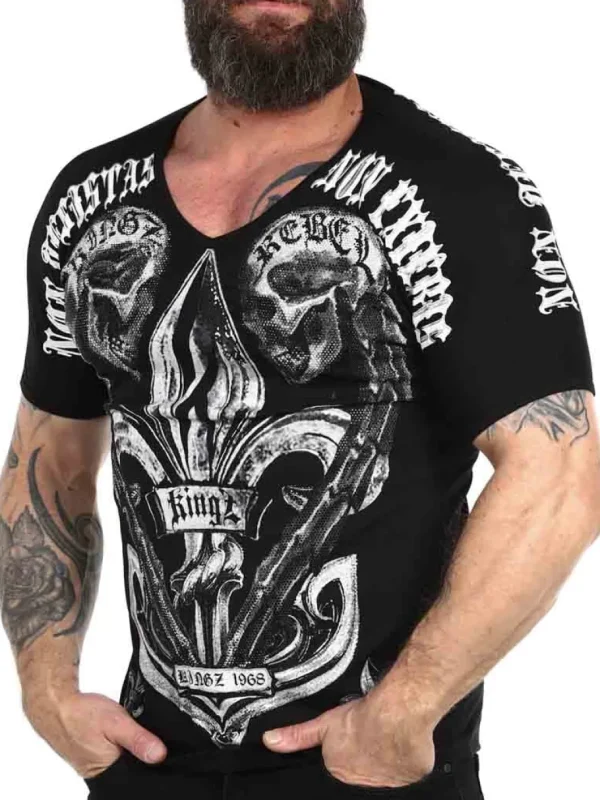 Non Exieris T-shirt - Sort/Sølv^Kingz Online