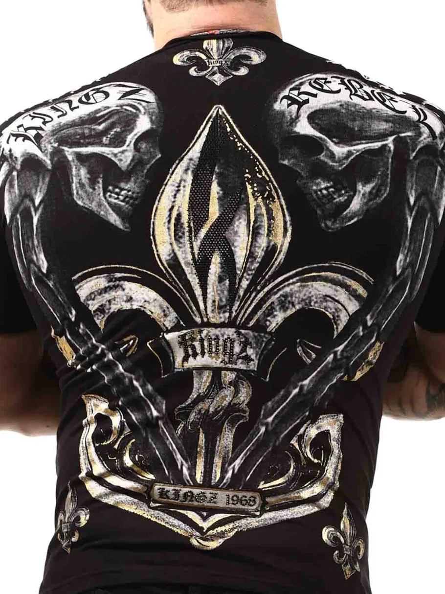 non_exieris_kingz_tshirt__9-1.webp Non Exieris T-shirt - Sort/Guld^Kingz New