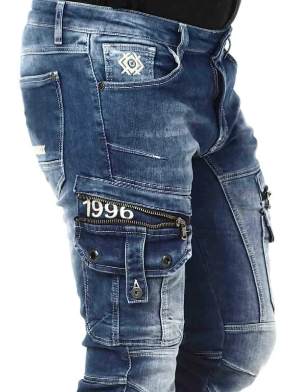 Nurko Joggjeans - Blå^Cipo & Baxx Discount