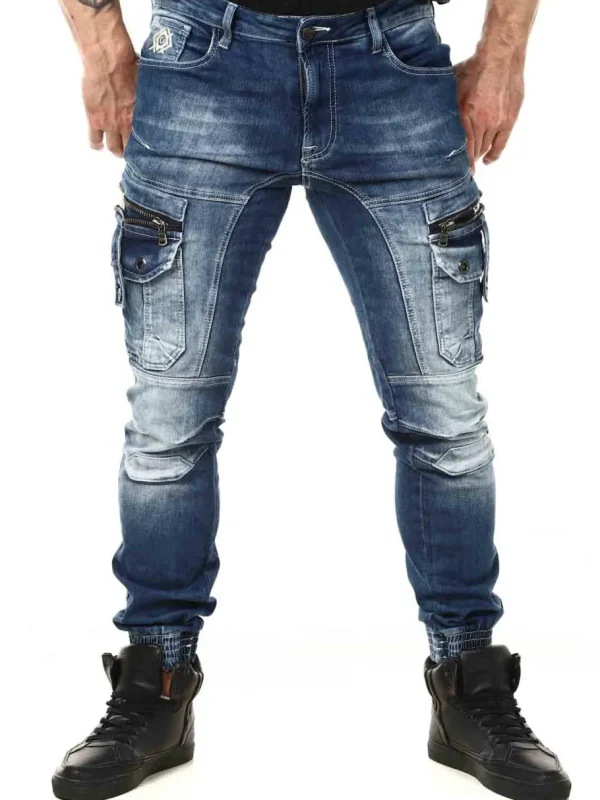 Nurko Joggjeans - Blå^Cipo & Baxx Discount