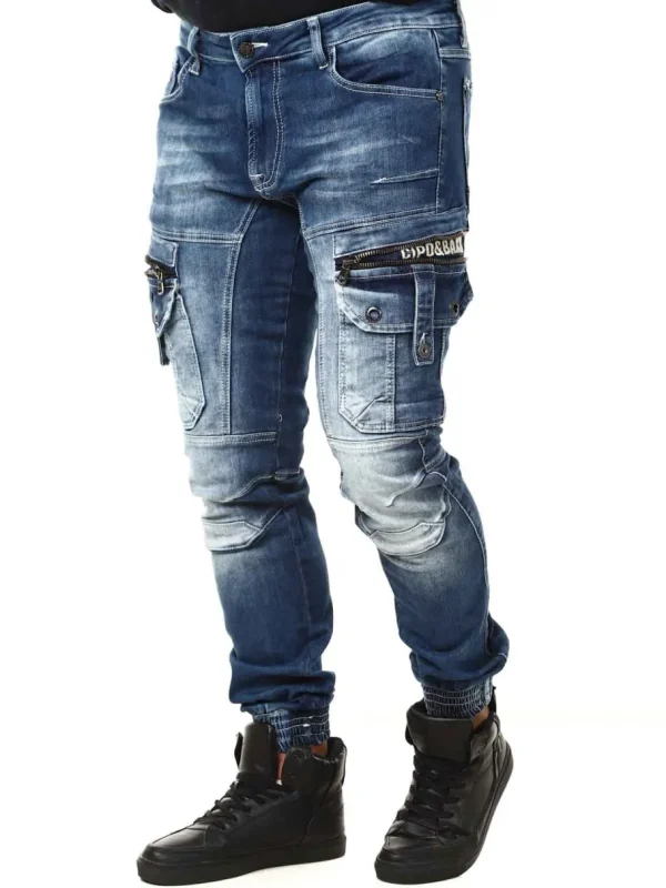 Nurko Joggjeans - Blå^Cipo & Baxx Discount