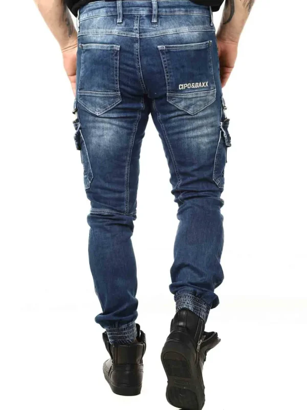 Nurko Joggjeans - Blå^Cipo & Baxx Discount
