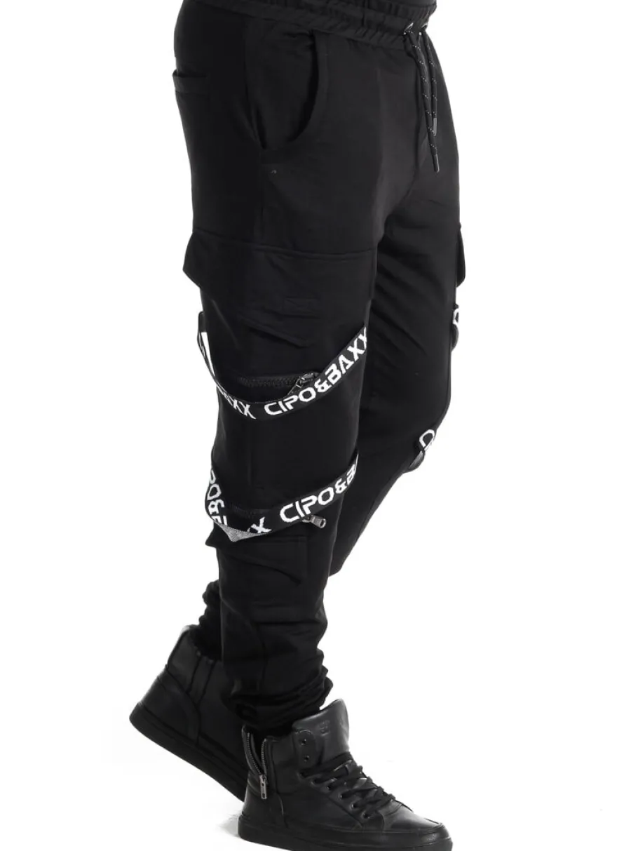 nyc_cipo__baxx_sweatpants_10.webp NYC Sweatpants - Sort^Cipo & Baxx Clearance