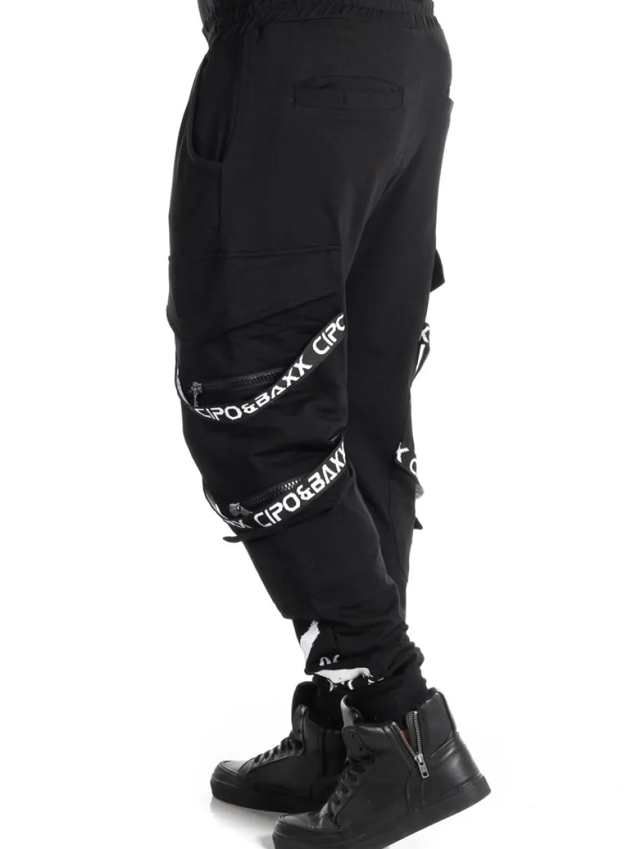 nyc_cipo__baxx_sweatpants_2.webp NYC Sweatpants - Sort^Cipo & Baxx Clearance