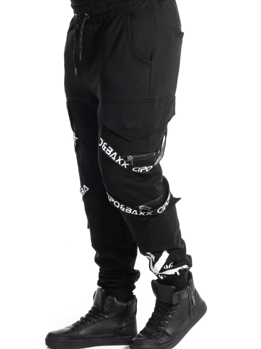 nyc_cipo__baxx_sweatpants_3.webp NYC Sweatpants - Sort^Cipo & Baxx Clearance