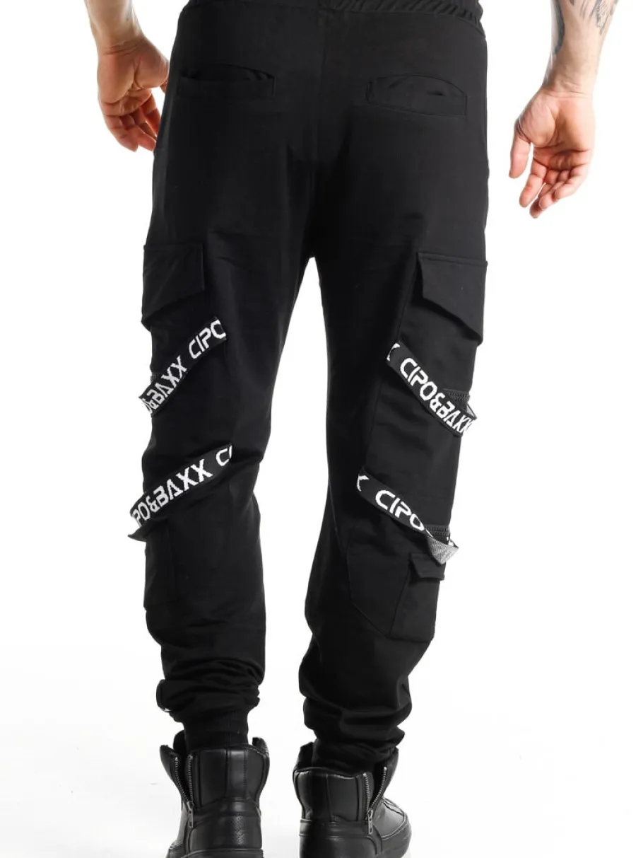 nyc_cipo__baxx_sweatpants_4.webp NYC Sweatpants - Sort^Cipo & Baxx Clearance