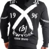NYC Zip Hoodie - Sort^Cipo & Baxx New