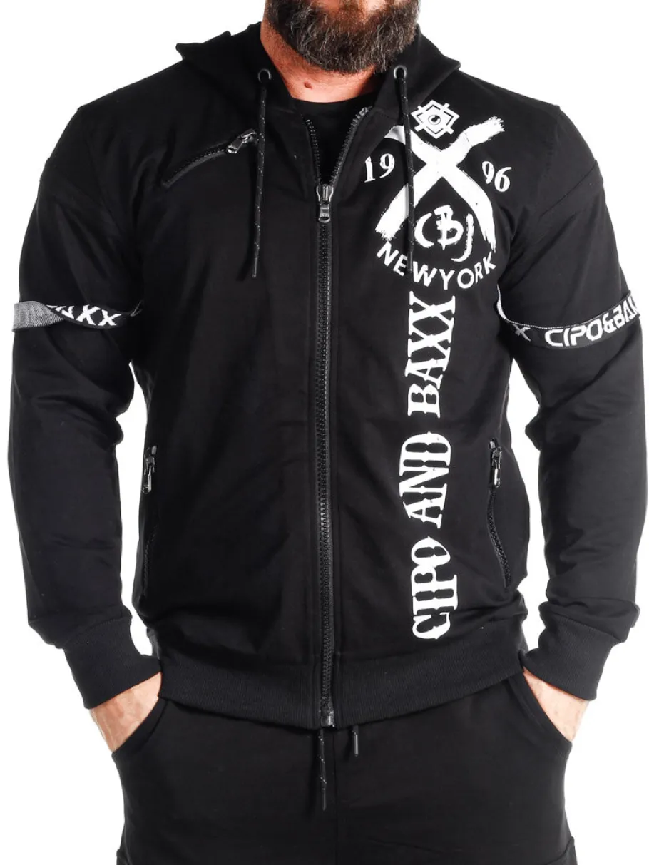 nyc_cipo__baxx_zip_hoodie_1.webp NYC Zip Hoodie - Sort^Cipo & Baxx New