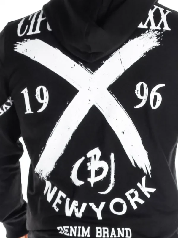 NYC Zip Hoodie - Sort^Cipo & Baxx New