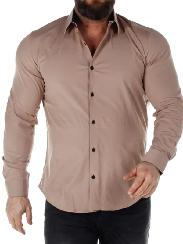 Obsess Skjorte - Beige^Rusty Neal Online