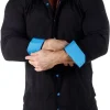 Obsess Skjorte - Sort/Turkis^Rusty Neal Hot