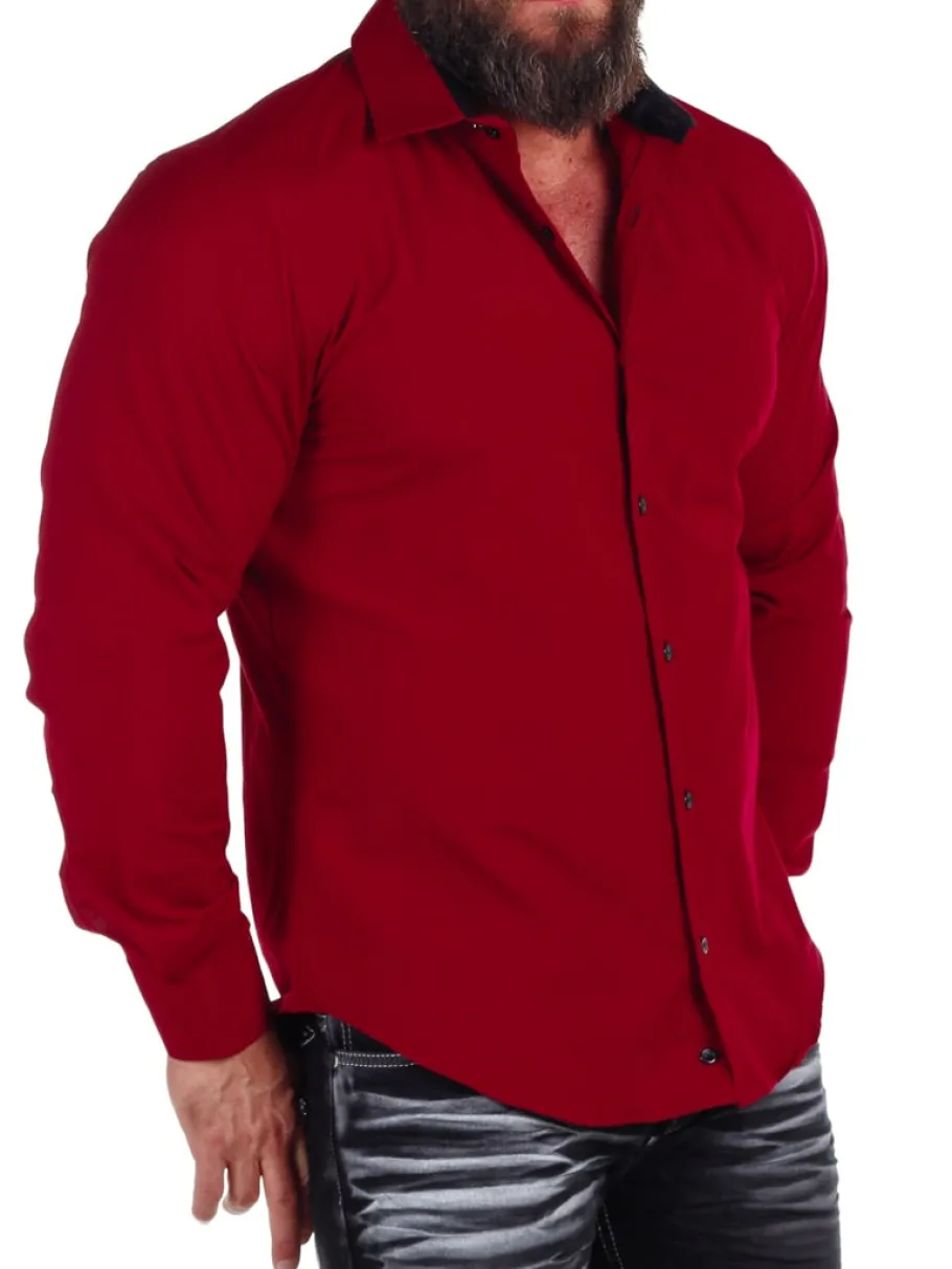 obsess_skjorte__vinrd_2.webp Obsess Skjorte - Vinrød^Rusty Neal Hot