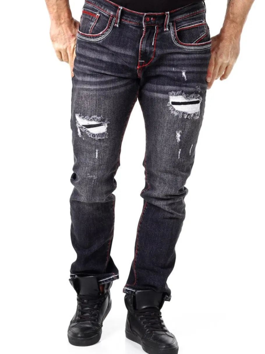 odar_rusty_neal_jeans__so_1.webp Odar Jeans - Sort^Rusty Neal Fashion