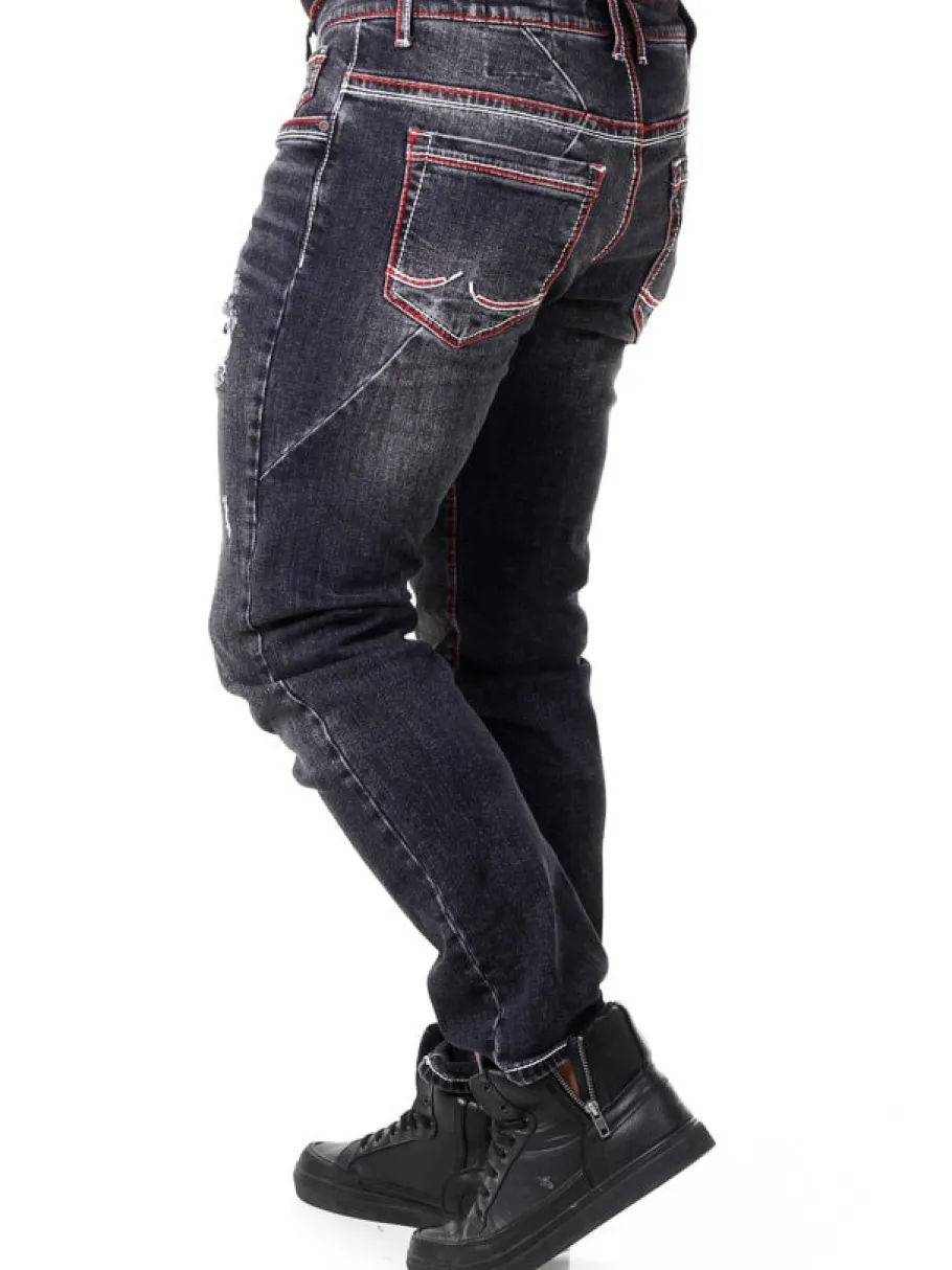 odar_rusty_neal_jeans__so_10.webp Odar Jeans - Sort^Rusty Neal Fashion