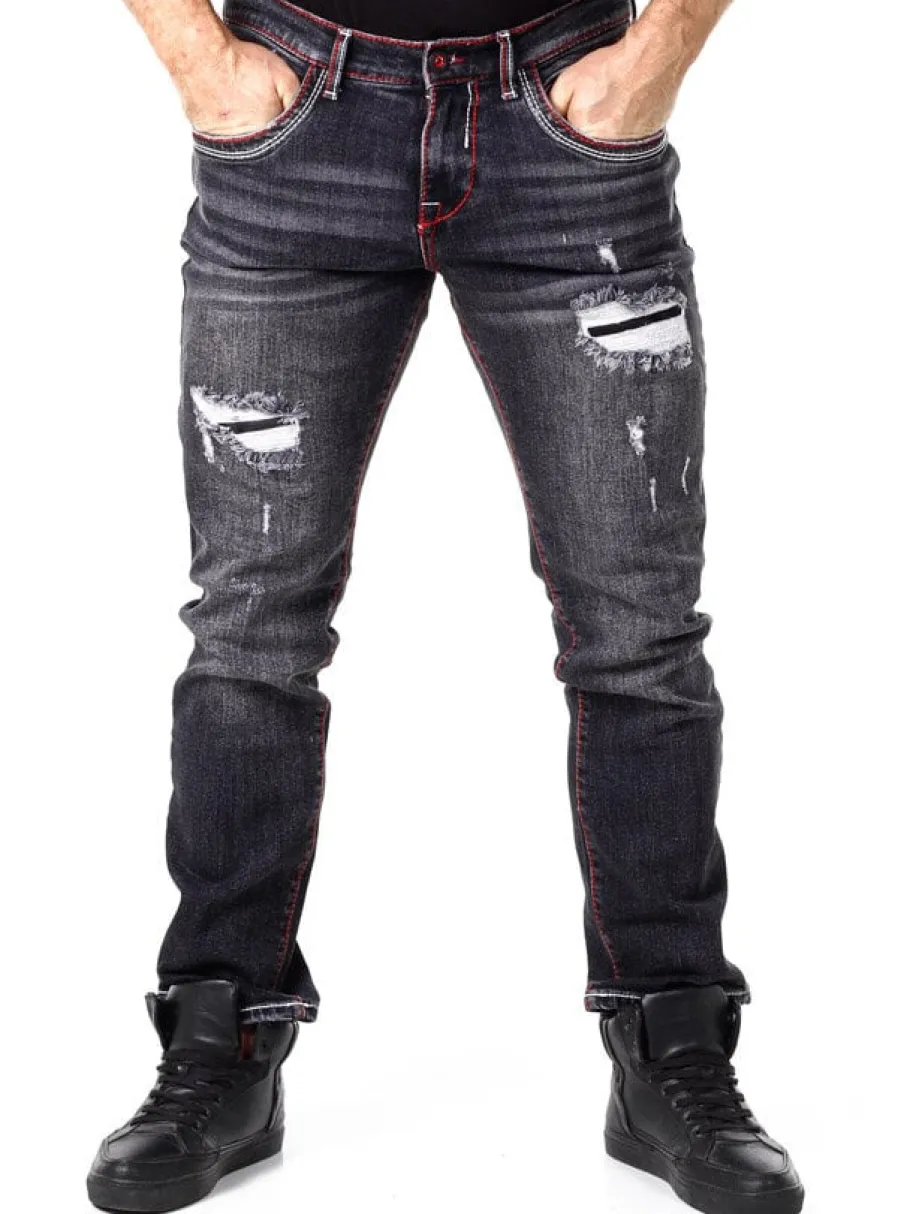 odar_rusty_neal_jeans__so_14.webp Odar Jeans - Sort^Rusty Neal Fashion