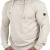 Olwin Hoodie - Beige^Indicode Discount