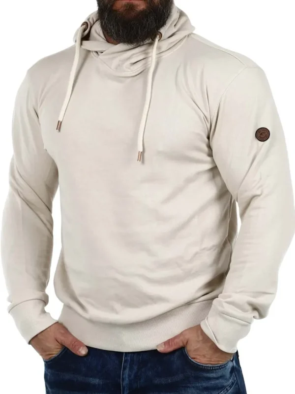 Olwin Hoodie - Beige^Indicode Discount