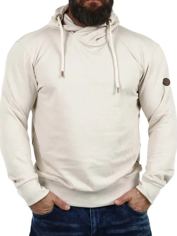 Olwin Hoodie - Beige^Indicode Discount