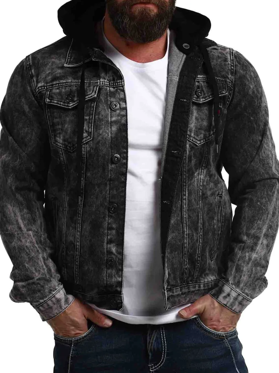 orson_cipo__baxx_jeansjak_0.webp Orson Jeansjakke - Sort^Cipo & Baxx Sale