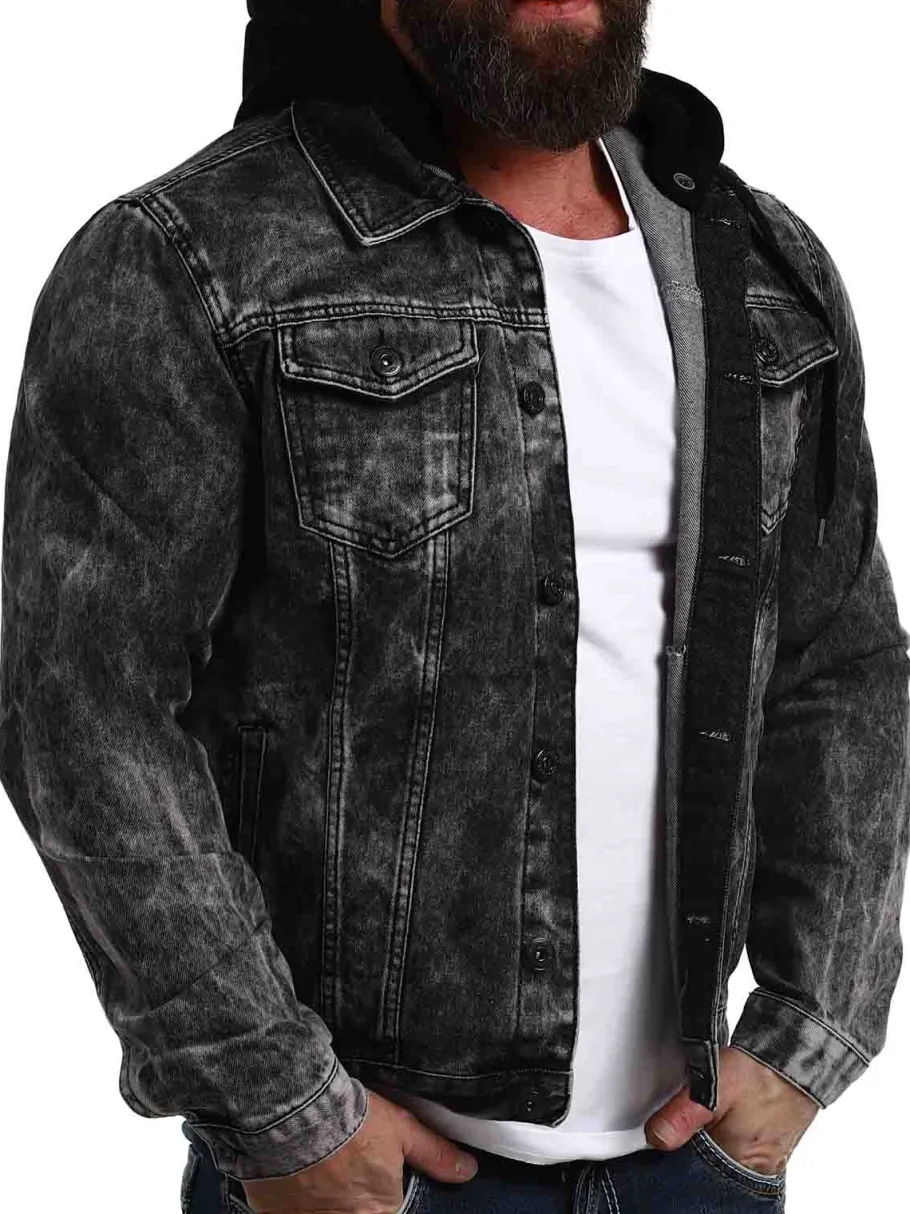 orson_cipo__baxx_jeansjak_1.webp Orson Jeansjakke - Sort^Cipo & Baxx Sale