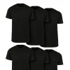 6-pak RD Basic T-shirt - Sort^Rockdenim Clearance