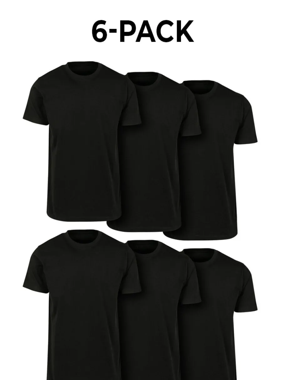pak_rd_basic_tshirt__sort_0.webp 6-pak RD Basic T-shirt - Sort^Rockdenim Clearance