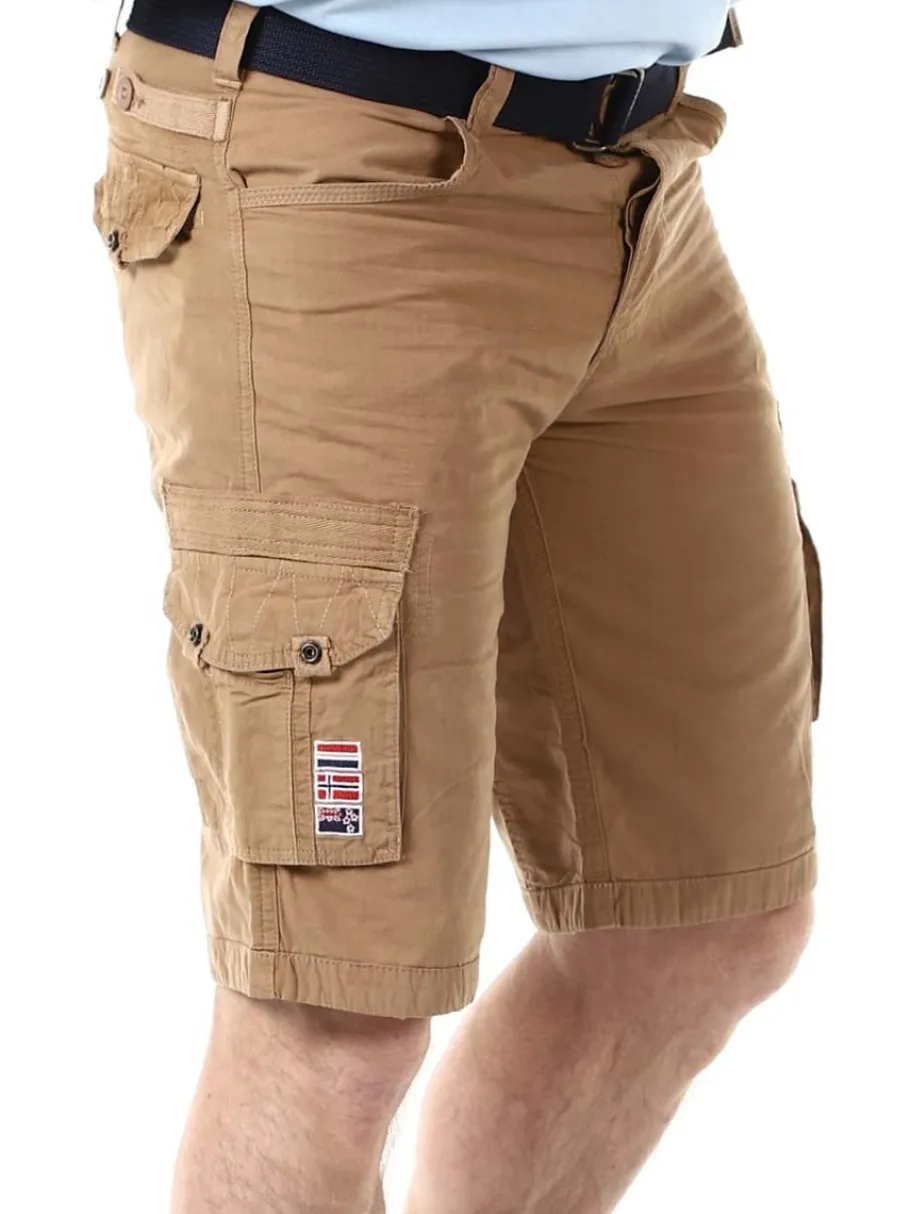 panoplie_geo_norway_short_0.webp Panoplie Geo Norway Shorts - Beige^Geographical Norway Outlet