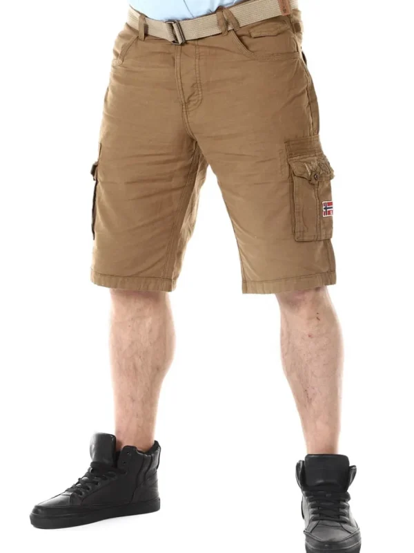 Panoplie Geo Norway Shorts - Khaki^Geographical Norway Fashion