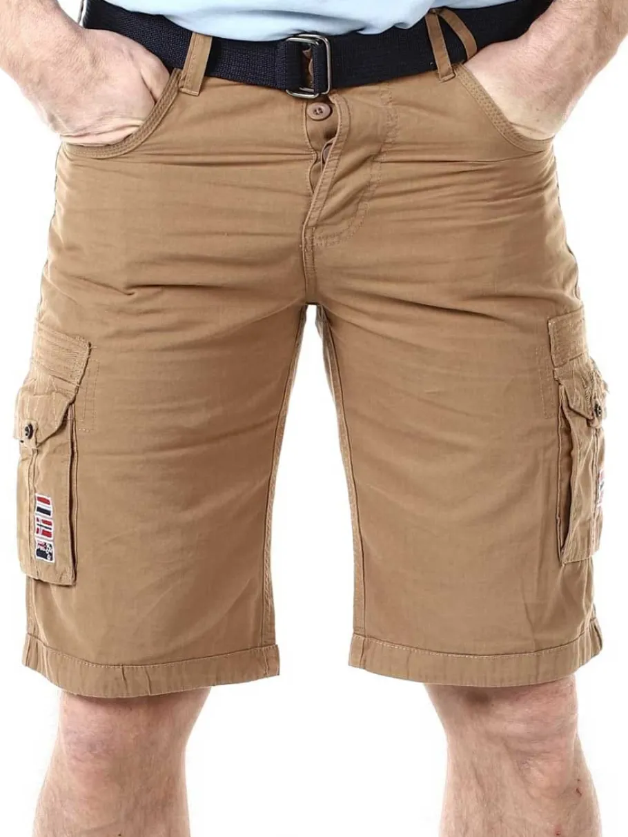 panoplie_geo_norway_short_3.webp Panoplie Geo Norway Shorts - Beige^Geographical Norway Outlet