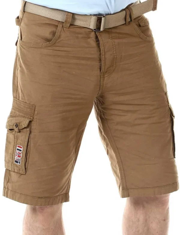 Panoplie Geo Norway Shorts - Khaki^Geographical Norway Fashion
