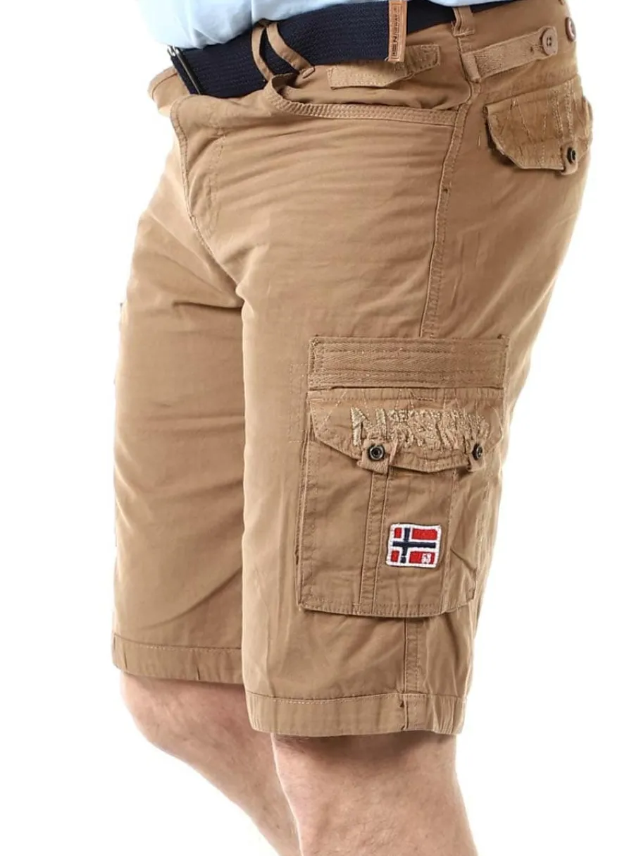 panoplie_geo_norway_short_4.webp Panoplie Geo Norway Shorts - Beige^Geographical Norway Outlet
