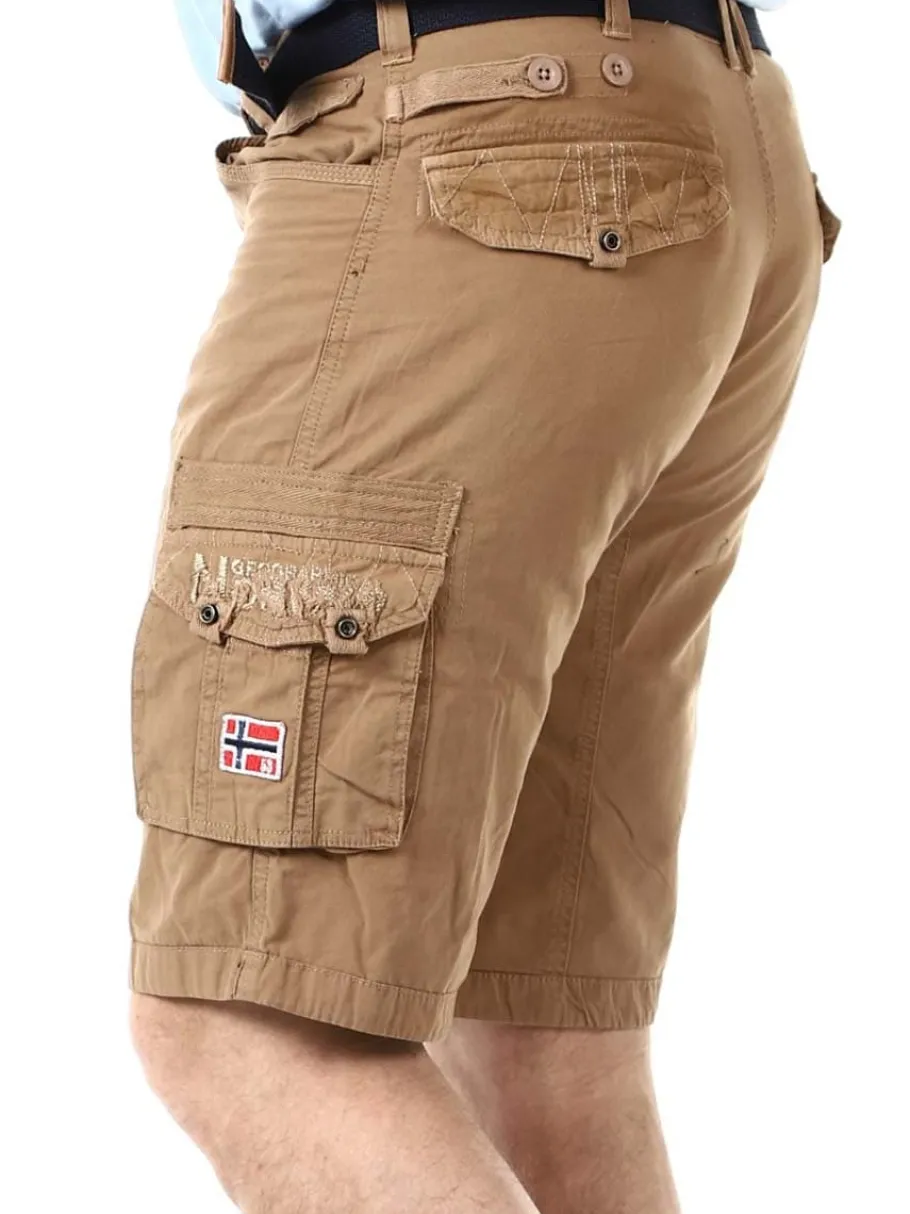 panoplie_geo_norway_short_5.webp Panoplie Geo Norway Shorts - Beige^Geographical Norway Outlet