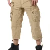 Panoramique Geo Norway 3/4 Shorts - Beige^Geographical Norway Fashion