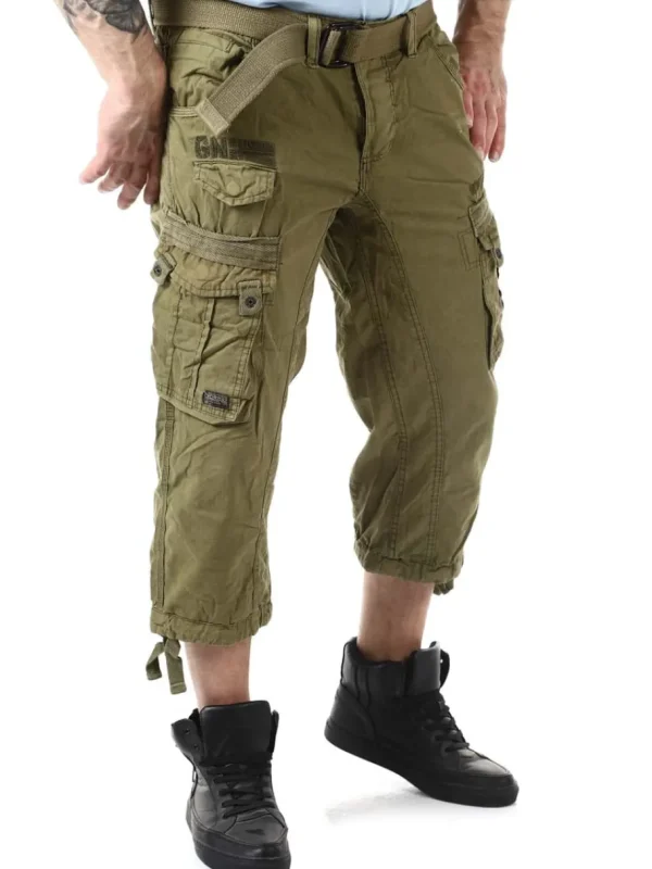Panoramique Geo Norway 3/4 Shorts - Grøn^Geographical Norway New