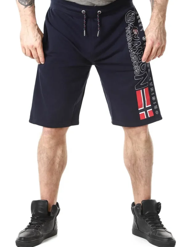 Pogo Geo Norway Shorts - Mørkeblå^Geographical Norway Discount