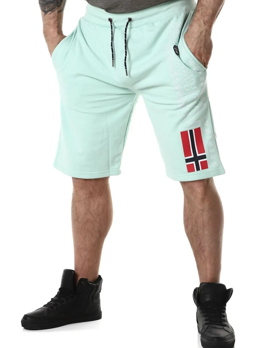 pogo_geo_norway_shorts__m_2.webp Pogo Geo Norway Shorts - Mintgrøn^Geographical Norway Sale