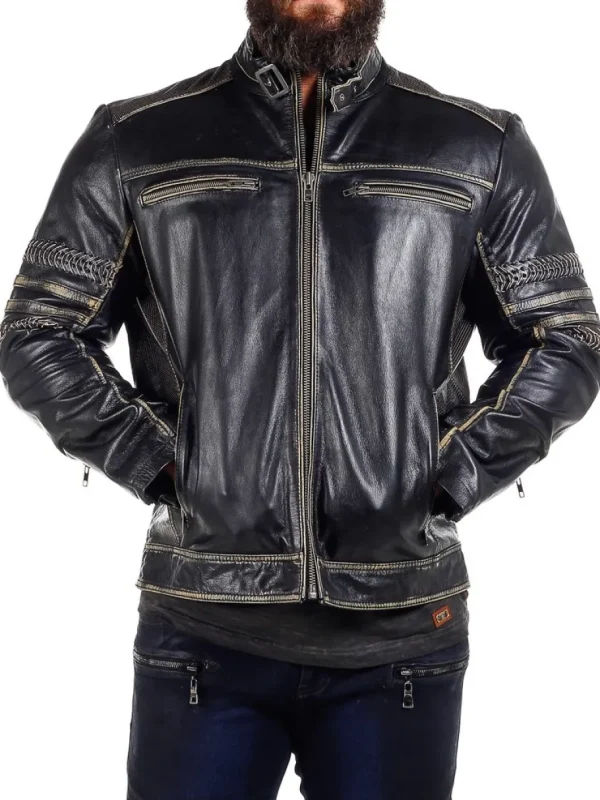 Power Rider Skindjakke - Sort^RockDenim Best