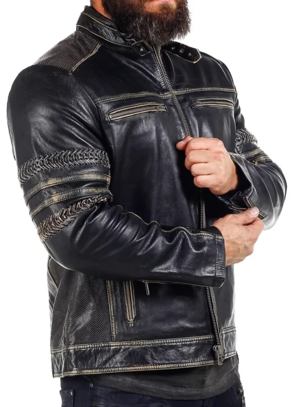 Power Rider Skindjakke - Sort^RockDenim Best