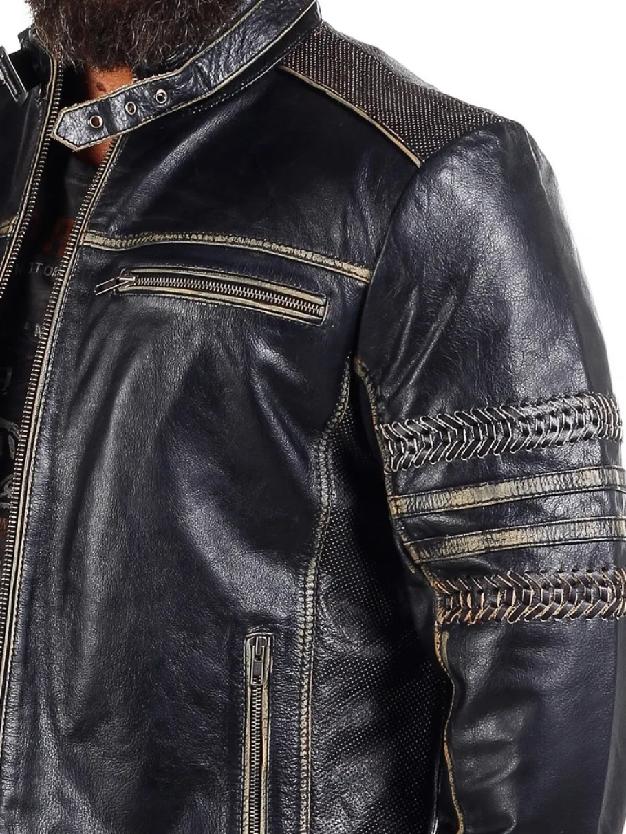 power_rider_skindjakke__s_4.webp Power Rider Skindjakke - Sort^RockDenim Best