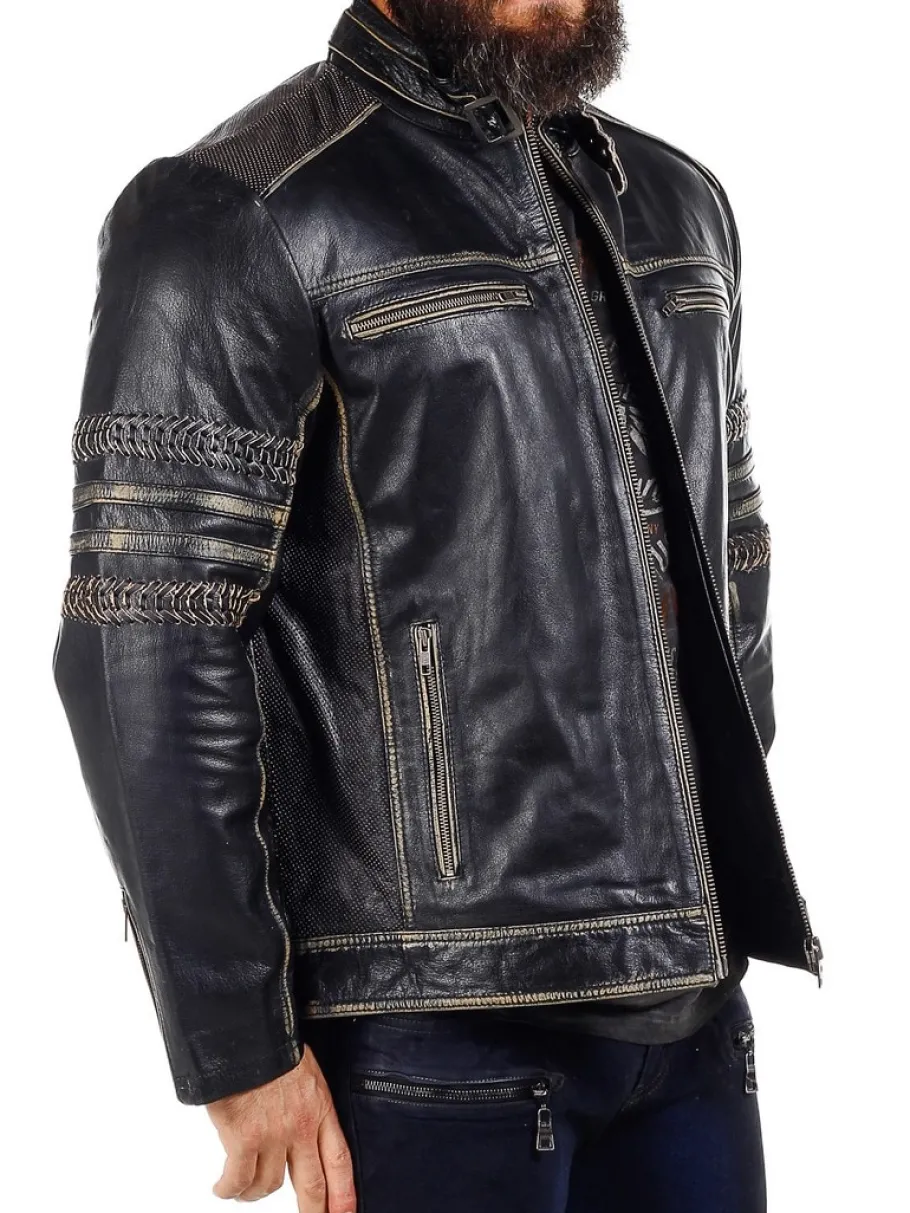 power_rider_skindjakke__s_8.webp Power Rider Skindjakke - Sort^RockDenim Best