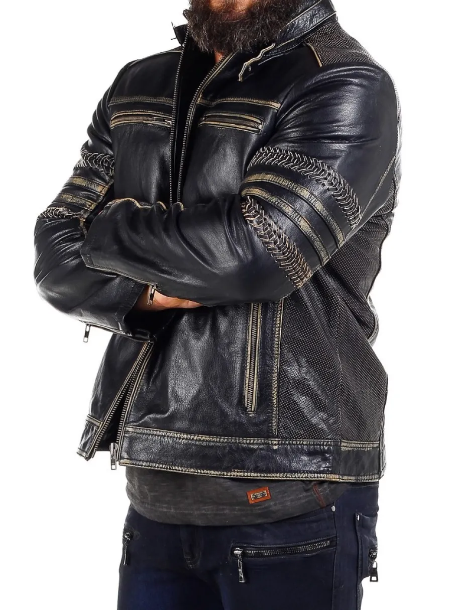 power_rider_skindjakke__s_9.webp Power Rider Skindjakke - Sort^RockDenim Best