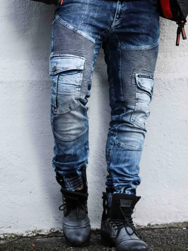 Python Cipo Baxx Joggjeans - Blå^Cipo & Baxx Clearance